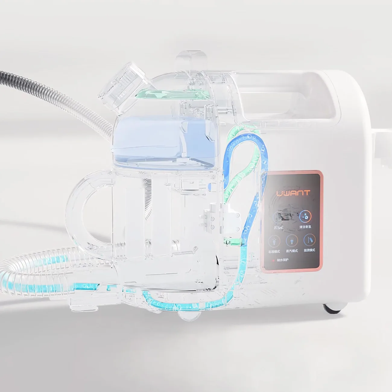 Aspirator cu abur pentru curățare profundă, 1900 W, cu funcție de curățare cu abur B200 - Alb 9