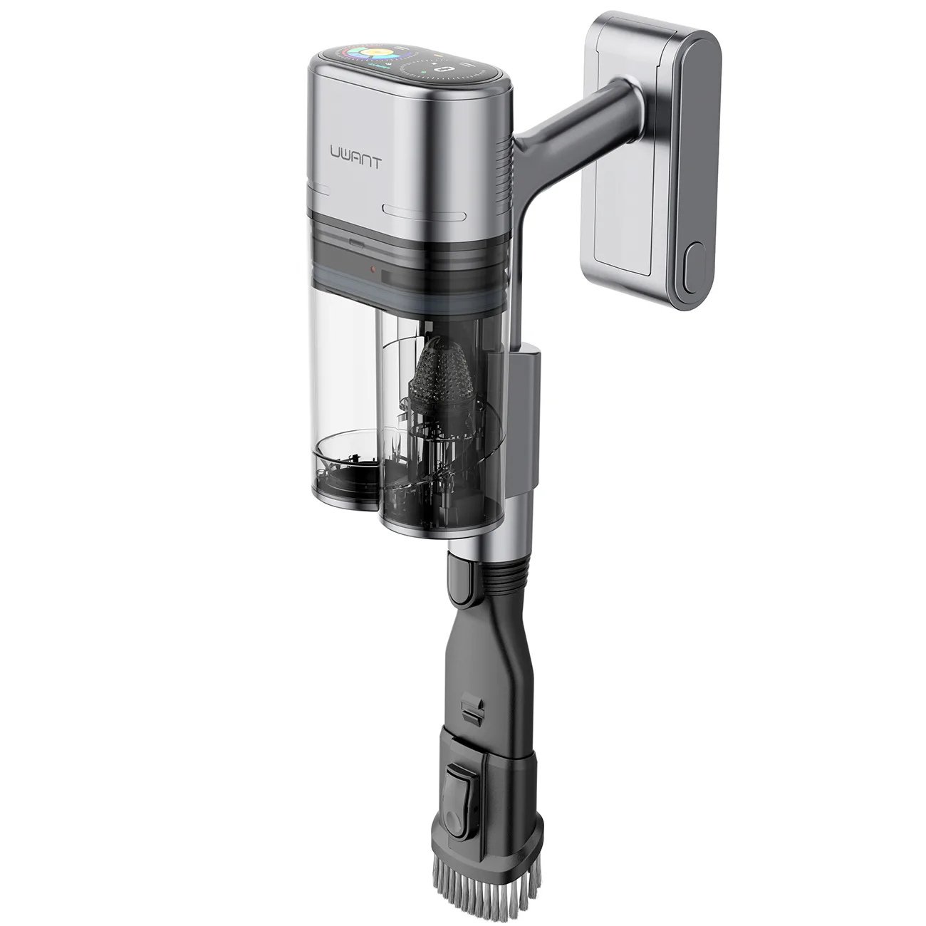 50 kPa HEPA V100 Multi-Function Cordless Vacuum Cleaner - Gray 4