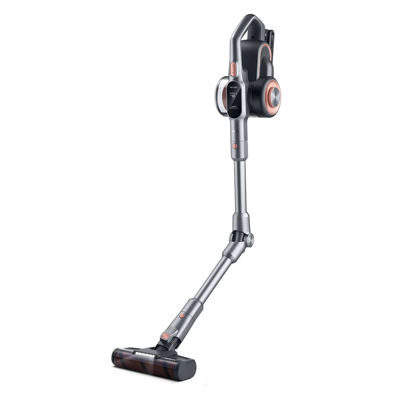 Aspirator fără fir JIMMY H10 Pro, putere mare de aspirare - Gri argintiu 7