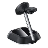 3-in-1 E16 15W Inductive Charging Station for Phone, Headphones, and Watch - Black 9