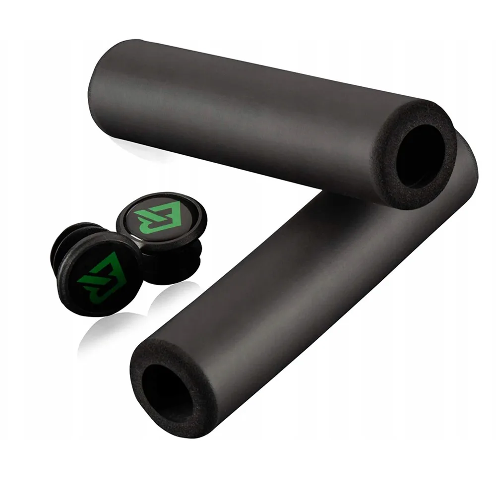 Silikonschaum-Lenkergriffe, 22 mm Durchmesser – schwarz 3