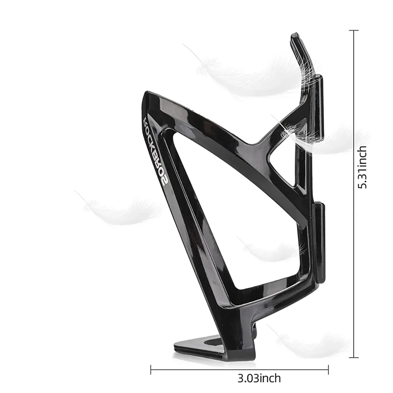 Suport pentru bidon de bicicletă - negru 4