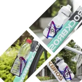 Držiak na fľašu na bicykel – modro-fialový 2