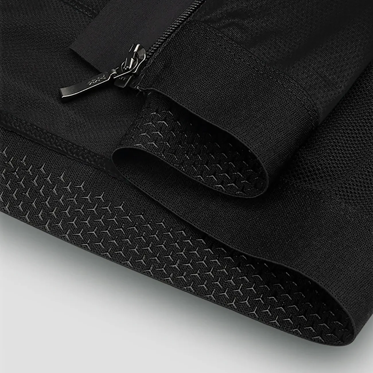 XXL Short-Sleeve Zip-Up Cycling Jersey - Black 4