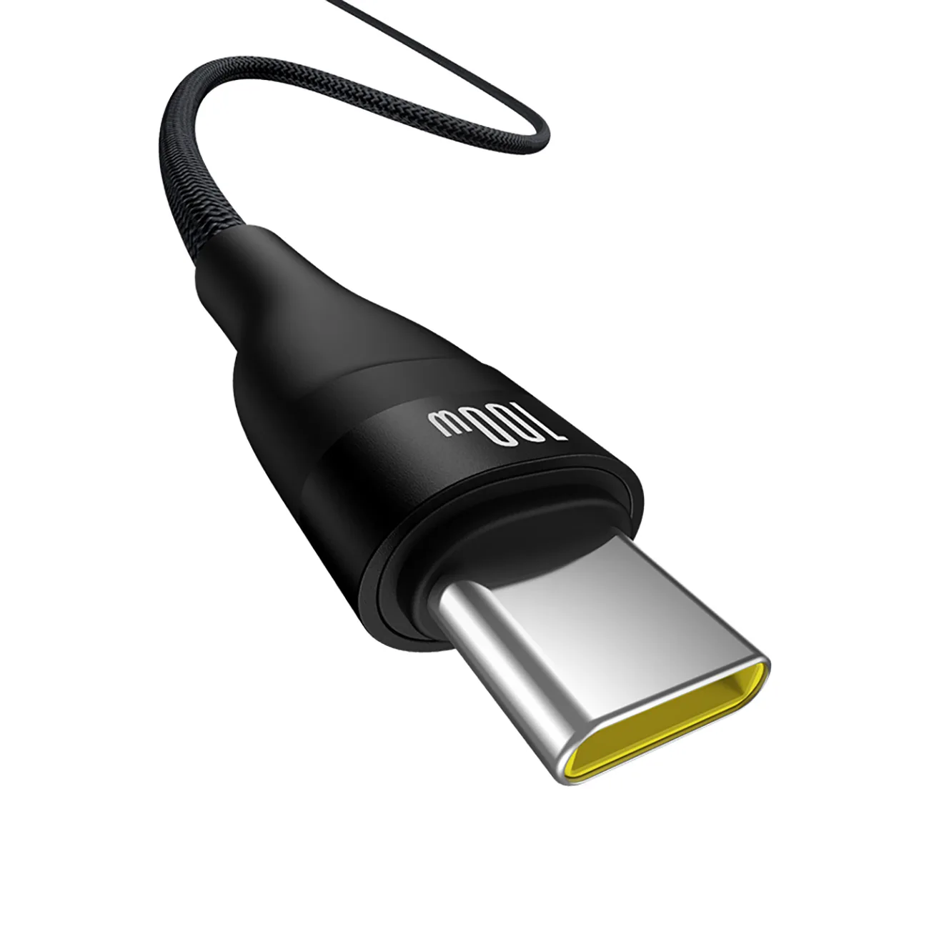 Kabel przewód Flash 2 USB-A - USB-C 100W 2m - czarny 4