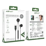 Căști intraauriculare cu conector USB-C, microfon și telecomandă, cablu de 1,2 m - negru 5