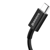 Kabel przewód Superior USB-A - micro USB 2A 2m - czarny 3