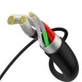 Kabel przewód Superior USB-A - micro USB 2A 2m - czarny 6