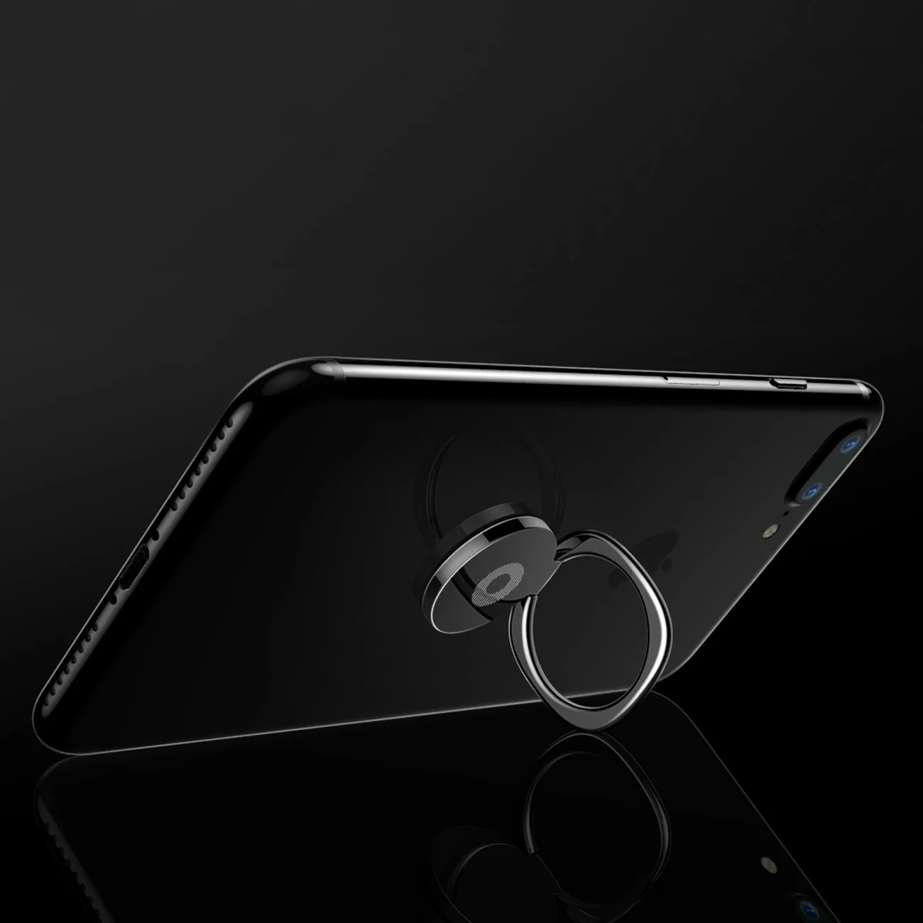 Privity Ring Magnetic Phone Holder with Stand Function - Black 8