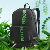 Vízálló, összecsukható sport hátizsák 46,5x38 cm, 18 l – fekete 8