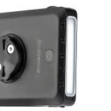 2-v-1 predné svetlo na bicykel s výkonom 150 lm pre montáž pod riadidlá s powerbankou 5000 mAh, IPX6 – čierne 2