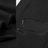 Atmungsaktive lange Radhose mit Polster XXXL – schwarz 7