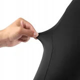 Atmungsaktive lange Radhose mit Polster XXXL – schwarz 8