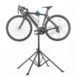Suport multifuncțional de service, suport pentru bicicletă montat pe podea - negru 10