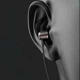 Káblové slúchadlá do uší s mikrofónom a diaľkovým ovládaním USB-C, 1,2 m – čierne 4
