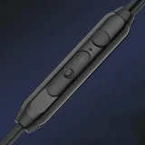 Káblové slúchadlá do uší s mikrofónom a diaľkovým ovládaním USB-C, 1,2 m – čierne 5