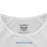 Női 3D szövetből készült, gyorsan száradó kerékpáros mellény M / L - fehér 8
