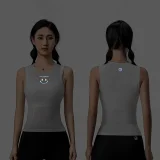 Dámska cyklistická vesta z rýchloschnúceho 3D materiálu XL / XXL – biela 7