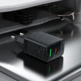 Ładowarka sieciowa A78 GaN USB-A USB-C PD 20W - czarna 7