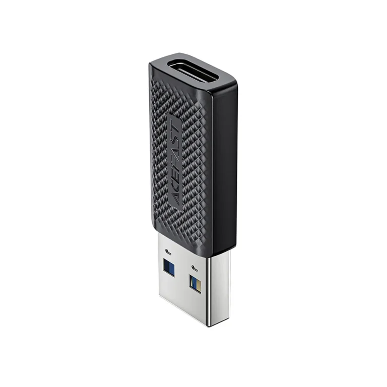 USB-C–USB-A 3.0 adapter (hím) 5 Gb/s – fekete