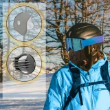 Nova sportska balaklava od velura s maskom i filtrom za biciklizam, motociklizam, skijanje i planinarenje - crna 3