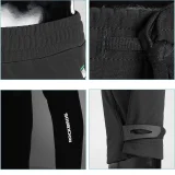 Winddichte Sport-Hose „Patrol“ für Radfahren und Trekking, Größe L – schwarz 9