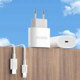 Kleines A14EUC PD 20W USB-C-Ladegerät + USB-C-Kabel – Weiß 2