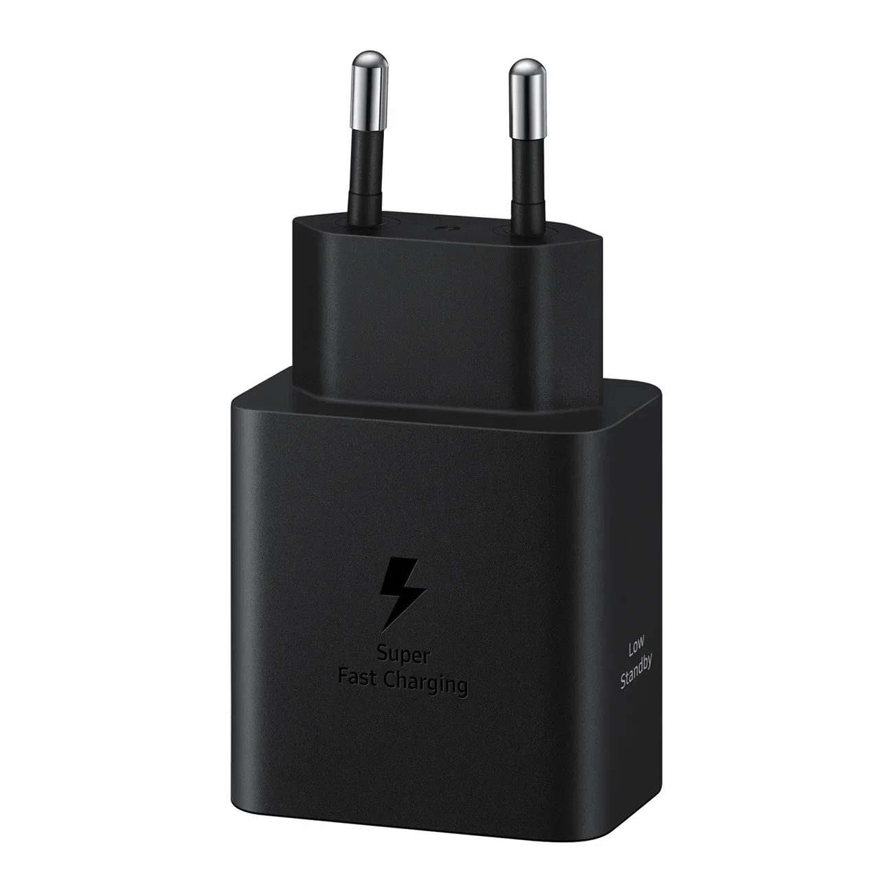 Nástenná nabíjačka Samsung 45 W 4,05 A s 1x portom USB-C + kábel – čierna Nástenná nabíjačka Samsung 45 W 4,05 A s 1x portom USB-C + kábel – čierna