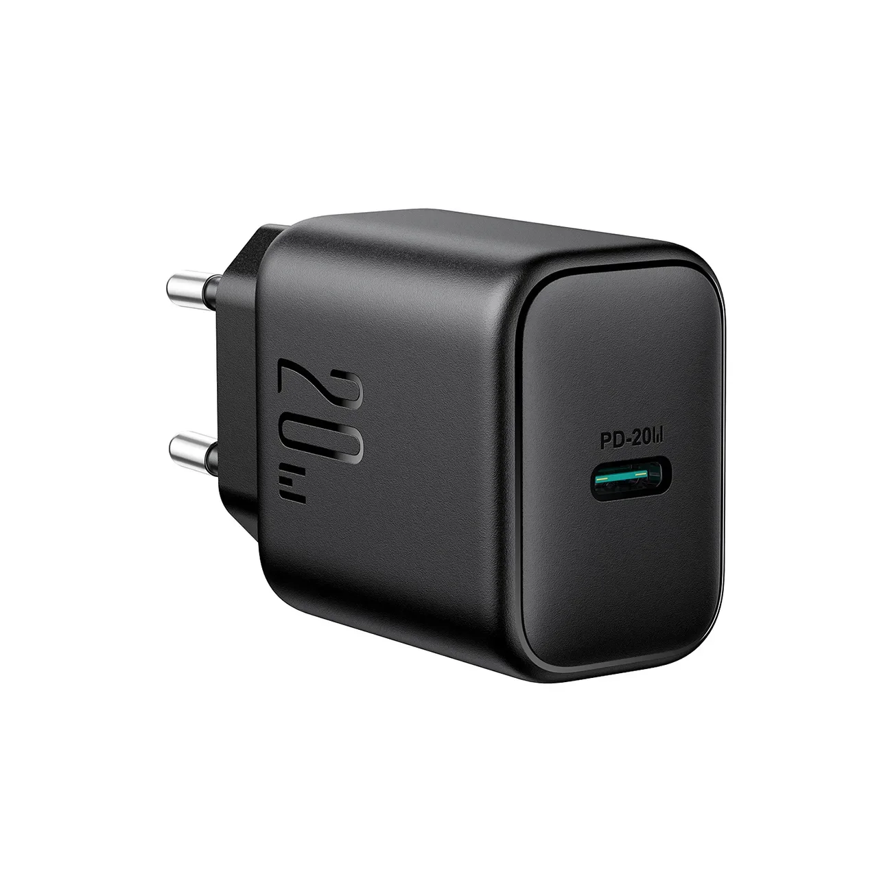USB-C PD QC 20W zidni punjač - crni