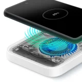 Samsung Wireless Charger Duo 15-W-Induktionsladegerät + Netzteil und Kabel – Weiß 10