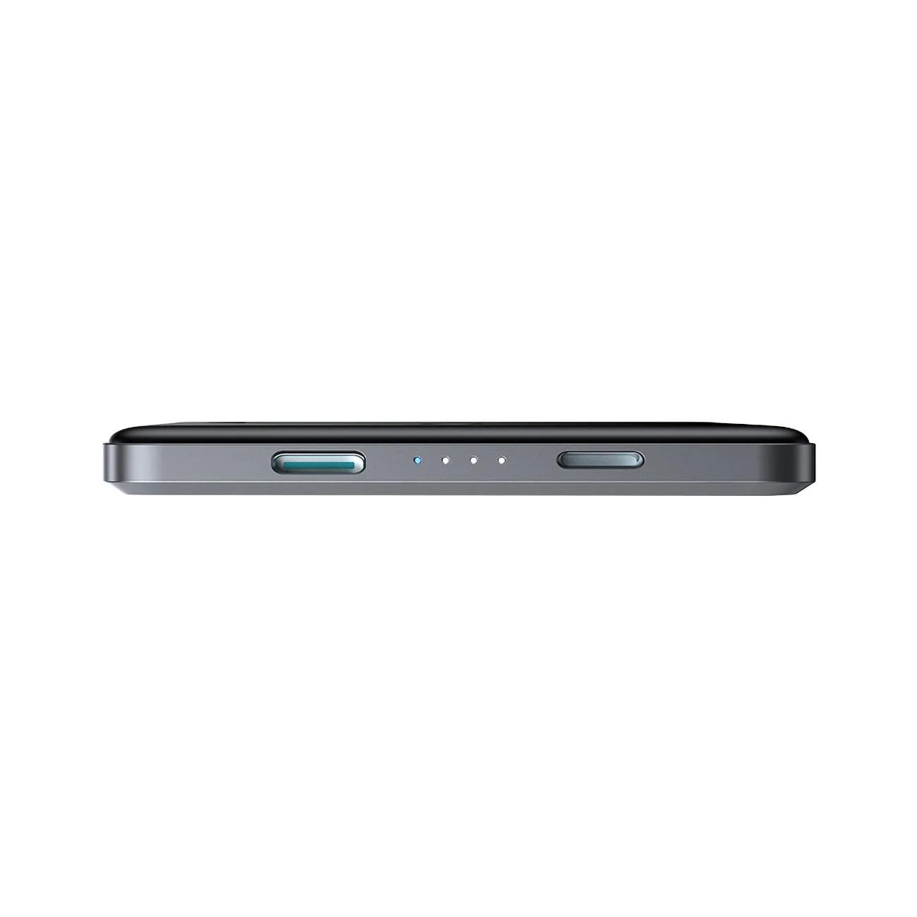 5000mAh USB-C 20W PD Power Bank with 15W Wireless Charging - Gray 5