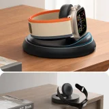 Sklopivi bežični punjač za Apple Watch - crni 8