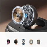Sklopivi bežični punjač za Apple Watch - crni 9