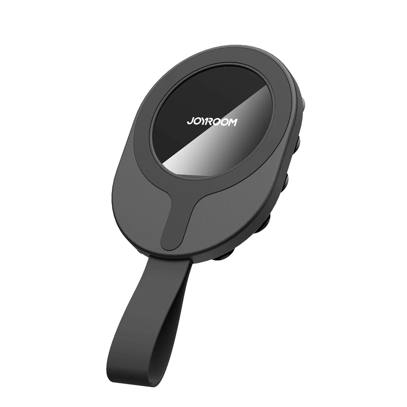 Uchwyt magnetyczny na telefon 4.7-7'' z przyssawkami na szybę lustro - czarny 2