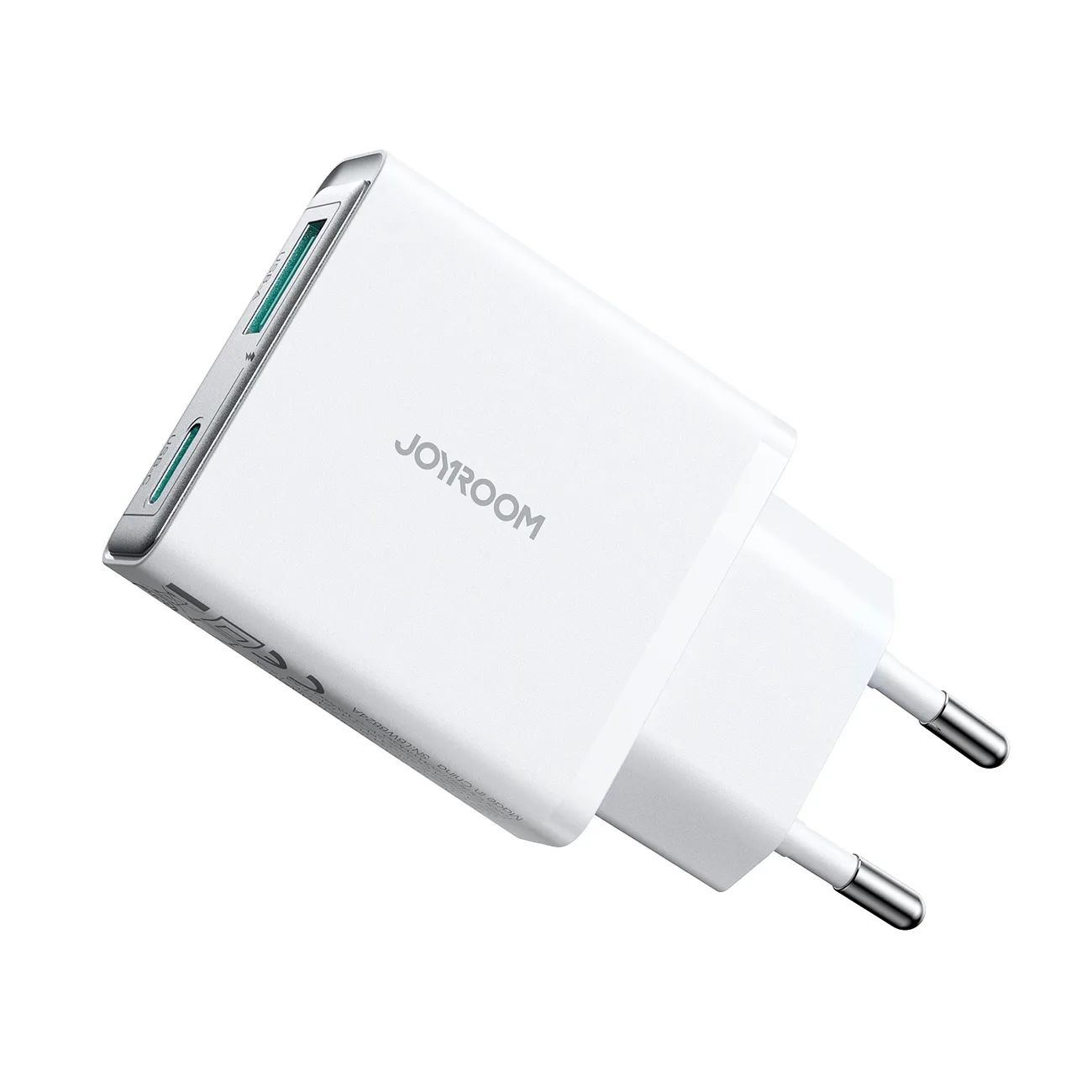 Kleines und ultradünnes 20-W-USB-A-zu-USB-C-Ladegerät – weiß 3