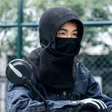 Szélálló, vízálló polár szabadtéri balaclava - fekete 9