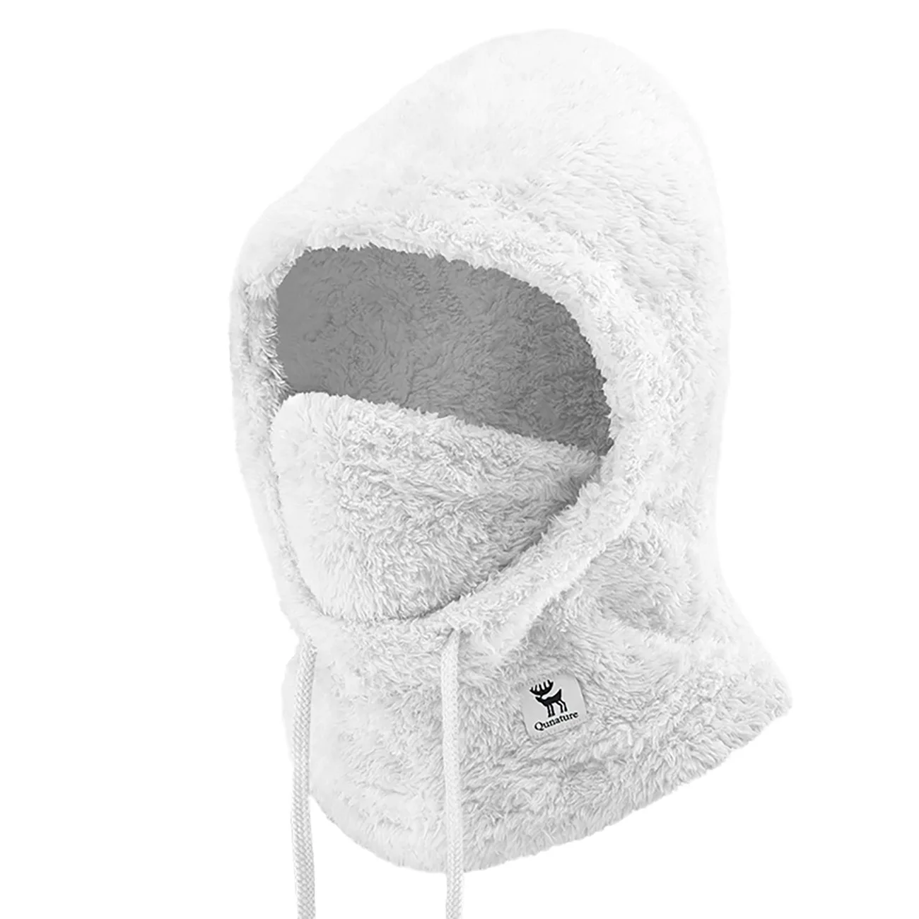 Topla zimska skijaška balaklava Arctic Velvet, veličina L - bijela 2