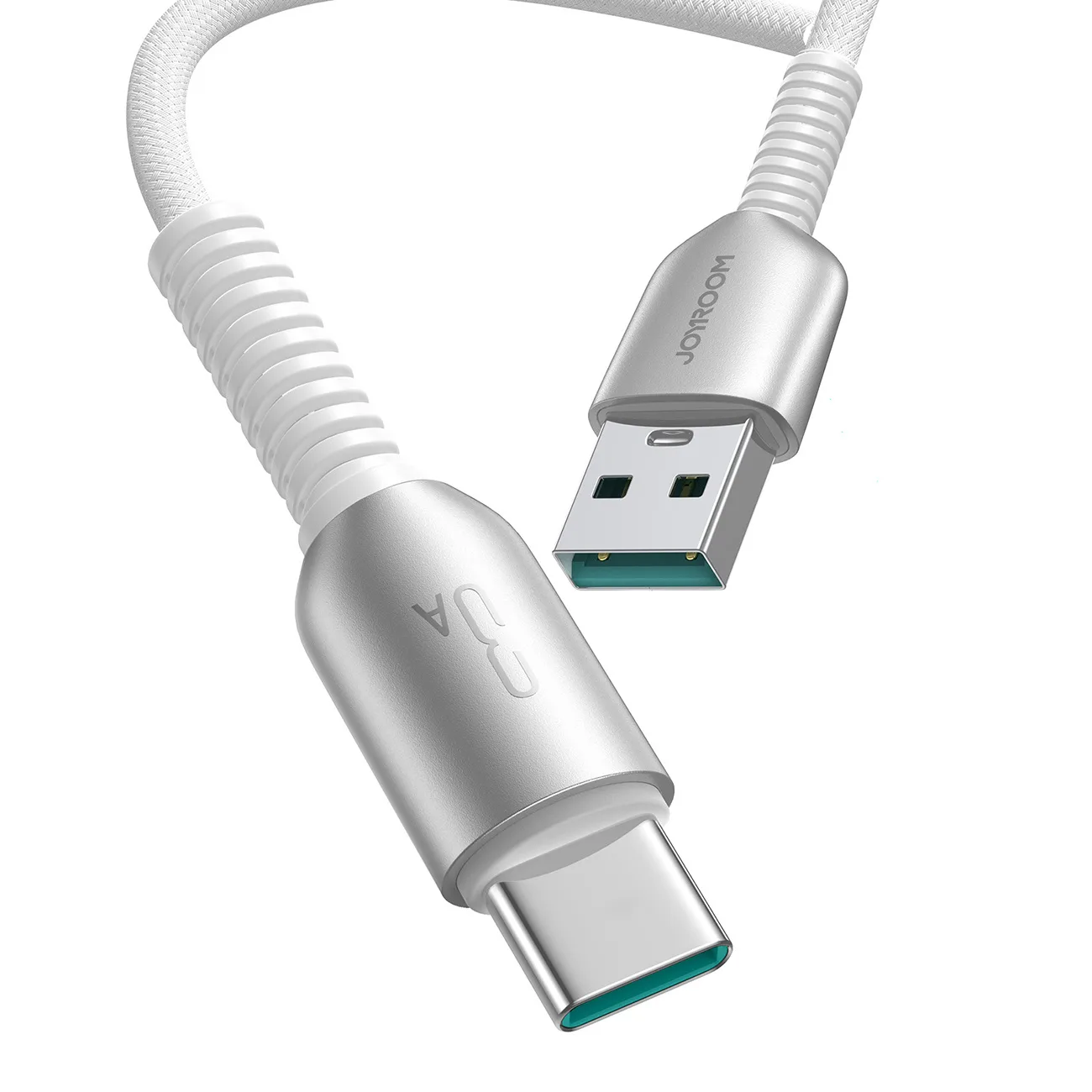Cablu USB-A la USB-C din seria Cutting-Edge 3A, 1,2 m, gri 2