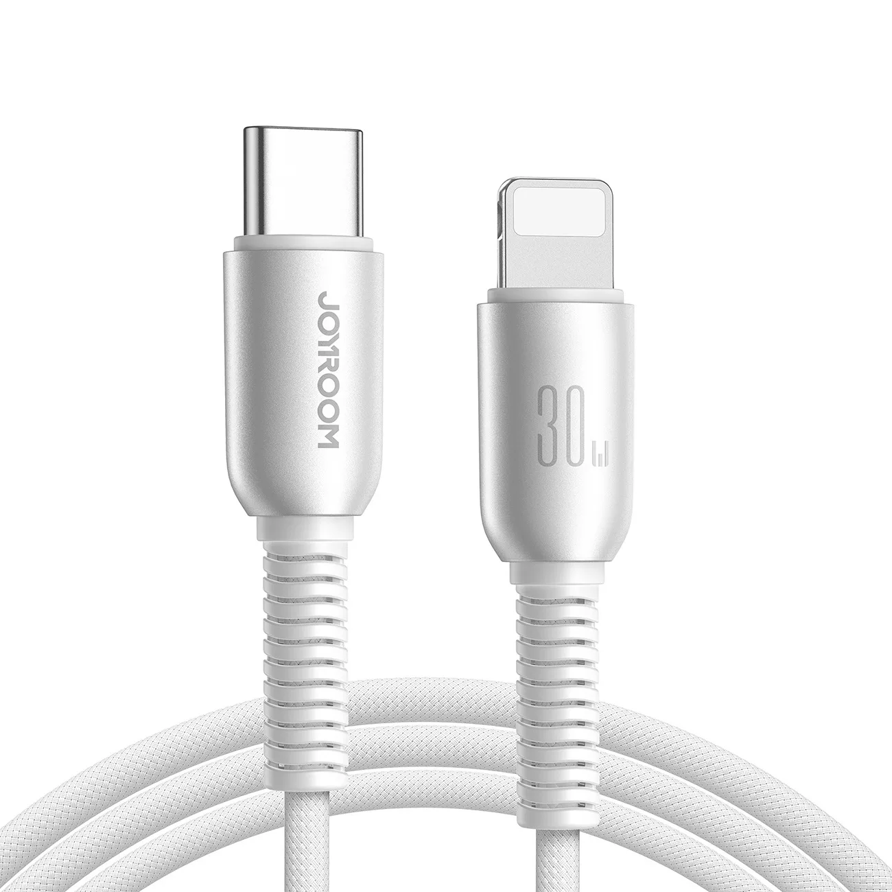 Cutting-Edge Series 30 W-os USB-C–iPhone Lightning kábel, 1,2 m, szürke