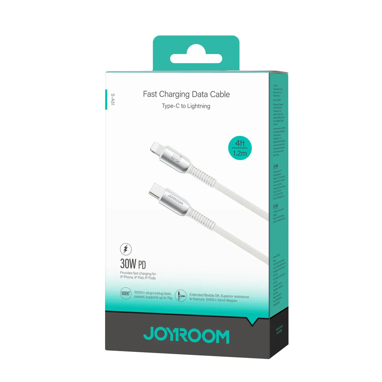 Cutting-Edge Series 30W USB-C to iPhone Lightning Cable, 1.2m, Gray 7