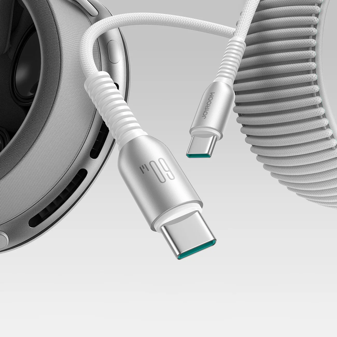 Cutting-Edge Series 60W USB-C to USB-C Cable, 1.2m, Gray 9