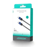 Kabel przewód Crystal-Clear Series 60W USB-C - USB-C 1.2m - czarny 8