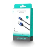 Crystal-Clear Series 3A USB-A – iPhone Lightning kábel, 1,2 m, fekete 8