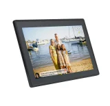 15,6 hüvelykes digitális képkeret, 16 GB-os microSD, WiFi, hangszóró, MPEG4, Frameo PFF-1515B – fekete 4