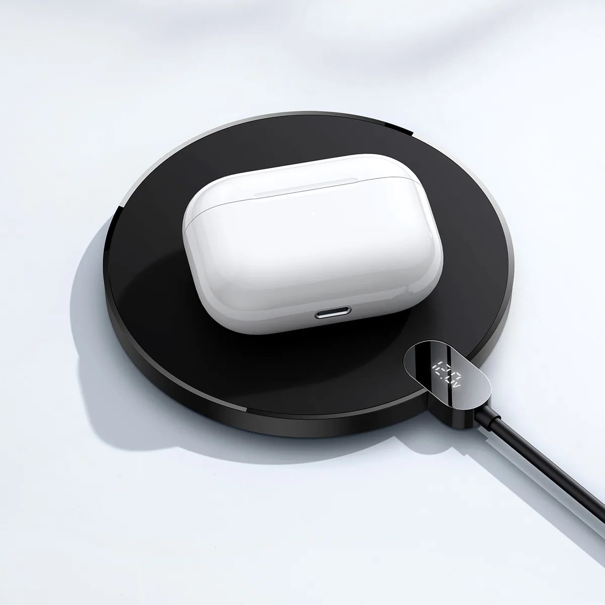 Ładowarka indukcyjna Digital LED Display Gen 2 15W USB-C - czarna 9