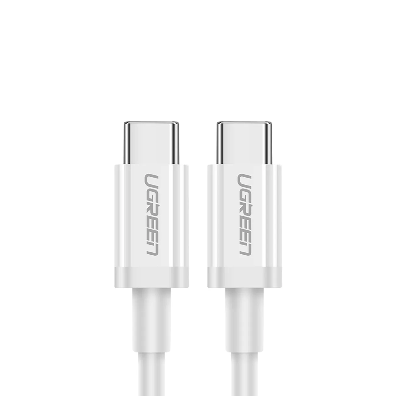 Kabel przewód USB-C - USB-C PD QC AFC 2m - biały Kabel przewód USB-C - USB-C PD QC AFC 2m - biały