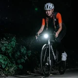 Predné svetlo na bicykel 5000 mAh, 1500 lm, IPX6 s držiakmi pre Garmin a GoPro – čierne 11