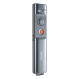 Laserski pokazivač s daljinskim upravljačem za prezentacije do 100 m, 2,4 GHz WiFi, USB-A/C - sivi 2