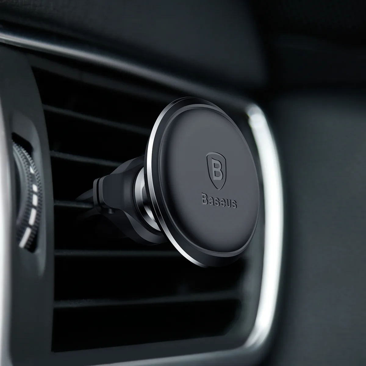 Magnetski držač za telefon u automobilu za ventilaciju - crni 9