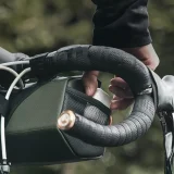 Taška na bicykel upevňovaná na riadidlá, 2,2 l – zelená 4